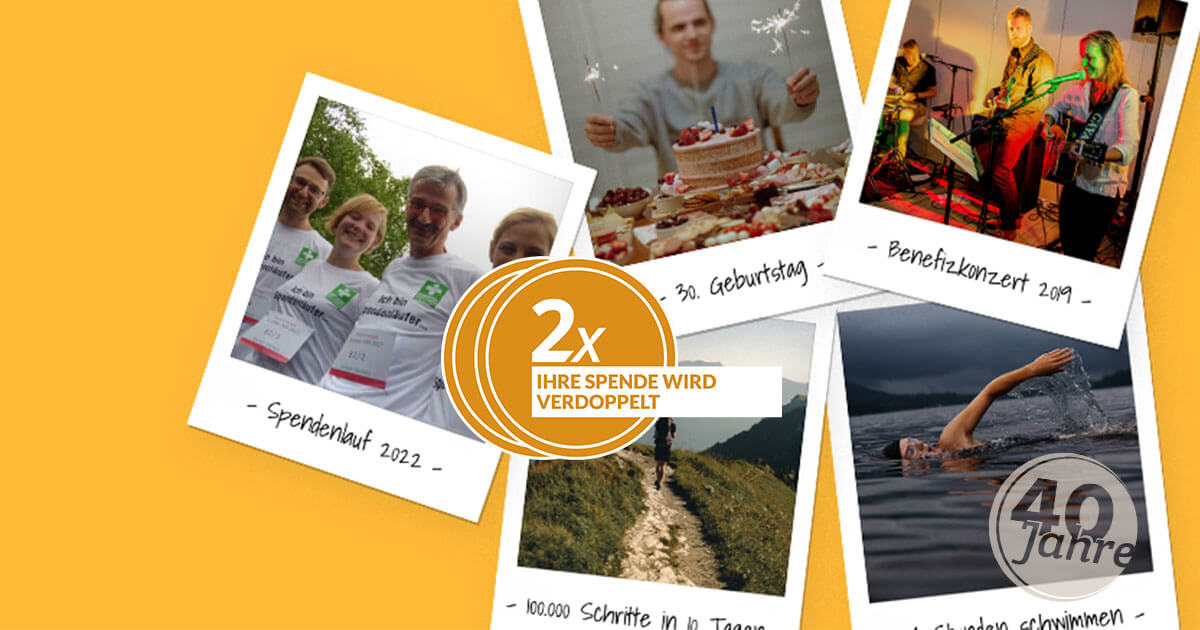 Spendenaktion starten & gemeinsam Spenden sammeln